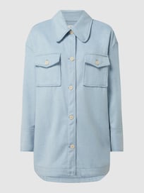 Jacke mit Woll-Anteil Modell 'Cake'  von Mango Blau / Türkis - 11