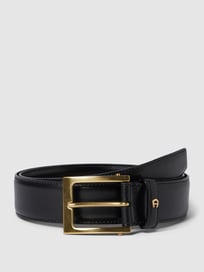 Gürtel mit Label-Applikation von Aigner Grau / Schwarz - 7