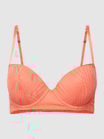Bügel-BH mit Spitzenbesatz Modell 'Seasonal Lace Classic Pad' von Esprit Rot - 26