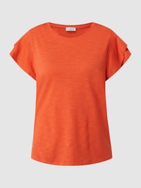 T-Shirt aus Baumwoll-Modal-Mix  von Redraft Rot - 23