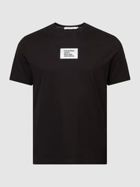 PLUS SIZE T-Shirt mit Label-Print von Calvin Klein Jeans Plus Grau / Schwarz - 11