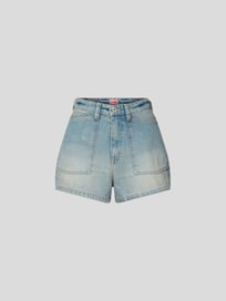 Jeansshorts mit Kontrastnähten von Kenzo Blau / Türkis - 9