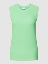 Top mit Strukturmuster von comma Casual Identity Grün - 3