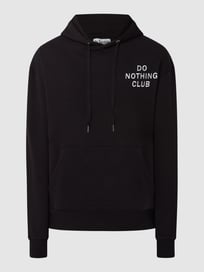 Hoodie mit Stickerei  von On Vacation Grau / Schwarz - 18