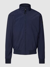 Bomberjacke mit Label-Patch Modell 'Montavic' von Napapijri Blau / Türkis - 23
