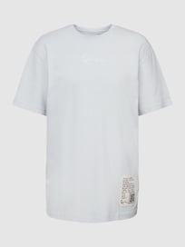 T-Shirt mit Logo-Stitching von KARL KANI Blau / Türkis - 5