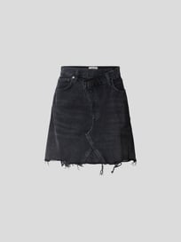 Jeansrock in Minilänge von AGOLDE Grau / Schwarz - 8