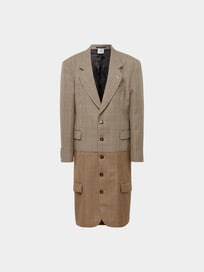 Oversized Mantel  von VETEMENTS Braun - 3