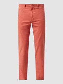 Chino met stretch, model 'Fabio' van Brax Oranje - 13
