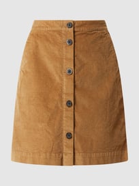 Minirok van corduroy  van Tom Tailor Bruin - 25