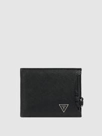 Portemonnaie mit herausnehmbarem Kartenetui  von Guess Grau / Schwarz - 27