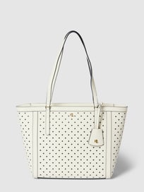 Tote Bag mit Polka Dots Modell 'CLARE' von Lauren Ralph Lauren Weiß - 29
