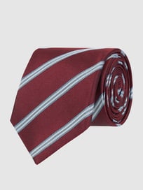 Krawatte aus Seide (6 cm) von Willen Rot - 24