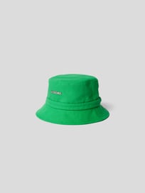 Bucket Hat mit Label-Applikation von Jacquemus Grün - 19