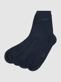 Sokken in een set van 5 paar van Esprit Blauw / turquoise - 43