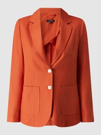 Blazer van lyocell  van More & More Oranje - 43