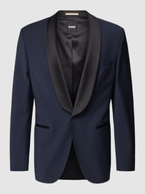 Regular fit colbert met borstzak, model 'Jasper' van BOSS Blauw / turquoise - 15