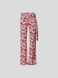 Hose mit floralem Allover-Muster von Paco Rabanne Rosa - 6