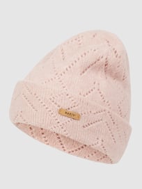 Muts met wol, model 'Bridgey' van Barts Roze - 19