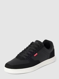 Sneaker mit Label-Details Modell 'REECE' von Levi’s® Acc. Grau / Schwarz - 47