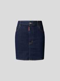 Jeansrock mit Label-Badge von Dsquared2 Blau / Türkis - 28