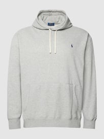 PLUS SIZE Hoodie mit Logo-Stitching von Polo Ralph Lauren Big & Tall Grau / Schwarz - 23