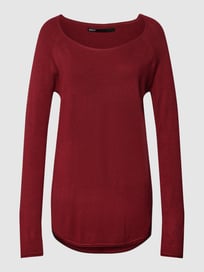 Strickpullover mit Rollsäumen Modell 'MILA LACY' von Only Rot - 25