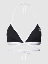 Bikinitop met vetersluiting, model 'SPORTY CHIC' van Guess Grijs / zwart - 34