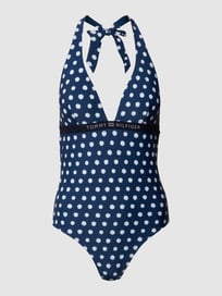 Badpak met labeldetails van TOMMY HILFIGER Blauw / turquoise - 31