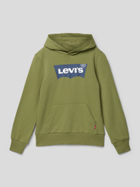 Hoodie mit Label-Print von Levi’s® Kids Grün - 28