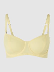 Beugelbeha van mesh van Esprit Geel - 12