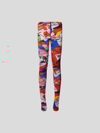 Leggings mit Allover-Print  von VETEMENTS Rot - 8