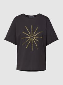 Oversized T-shirt met statementprint van CATWALK JUNKIE Grijs / zwart - 2