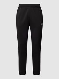 Sweatpants mit Label-Print von EA7 Emporio Armani Grau / Schwarz - 48