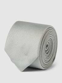 Stropdas met structuurmotief van BOSS Bruin - 1