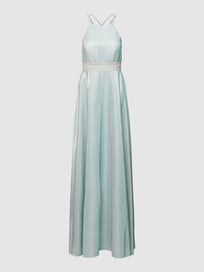 Abendkleid mit amerikanischem Ausschnitt von Jake*s Cocktail Grün - 23
