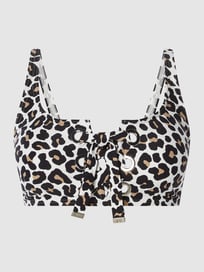 Bikini-Oberteil in Bustier-Form von MICHAEL Michael Kors Weiß - 11