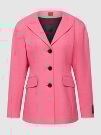 Blazer met labeldetail, model 'Asola' van HUGO Roze - 30
