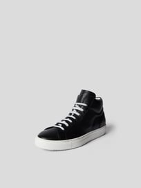 High-Top-Sneaker aus Leder von Doucal's Grau / Schwarz - 41