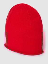 Beanie aus Kaschmir mit Rollsaum von Christian Berg Woman Rot - 1