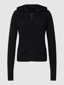 Strickjacke aus Kaschmir von (The Mercer) N.Y. Grau / Schwarz - 8