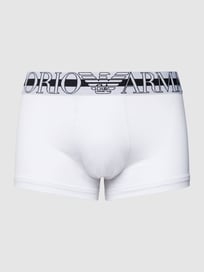 Trunks mit Logo-Bund von Emporio Armani Weiß - 47