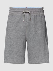 Sweatshorts met elastische band van Tommy Hilfiger Grijs / zwart - 14