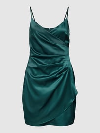 Minikleid mit V-Ausschnitt von Paradi Blau / Türkis - 18