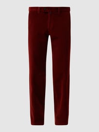 Regular Fit Chino aus Cord Modell 'Jim' von Eurex By Brax Rot - 33