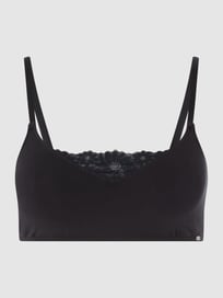 Bralette met kant van Skiny Grijs / zwart - 20