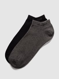 Sneakersokken met stretch in een set van 2 paar van BOSS Grijs / zwart - 28