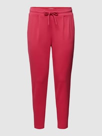 Jogpants mit elastischem Bund Modell 'KATE' von ICHI Rot - 4