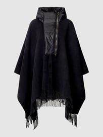 Poncho met ritssluiting van Marc Cain Grijs / zwart - 7