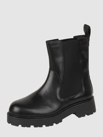 Chelsea Boots aus Leder von Vagabond Grau / Schwarz - 39